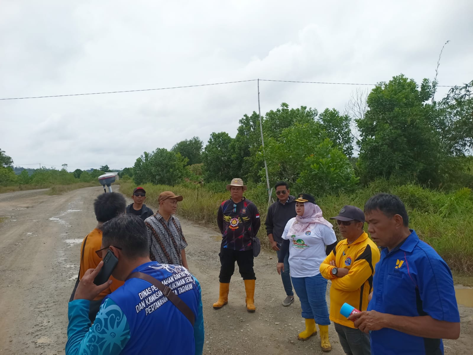 Pematokan Batas Tanah Pusat Pemerintahan Kota Tarakan